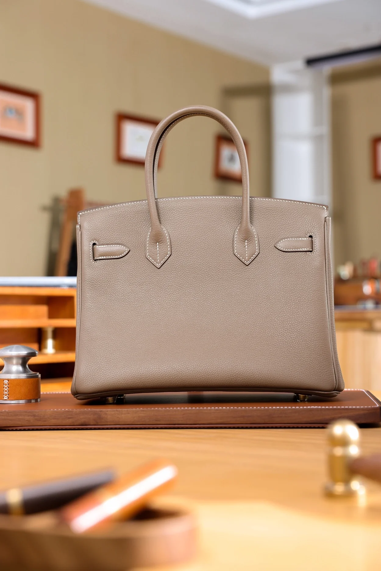 에르메스 버킨 30 르투르네 에토프 골드 하드웨어 (100% HAND MADE)