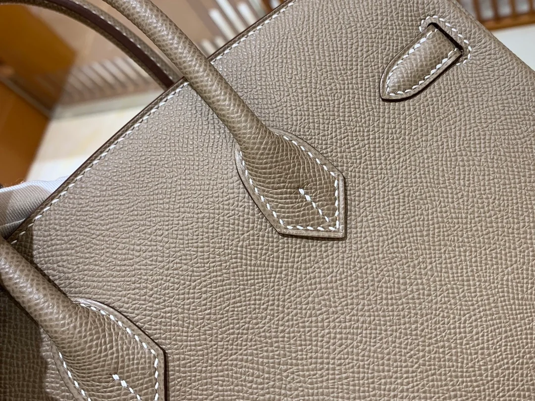 에르메스 버킨 25 르투르네 엘리펀트 그레이 골드 하드웨어 (100% HAND MADE)