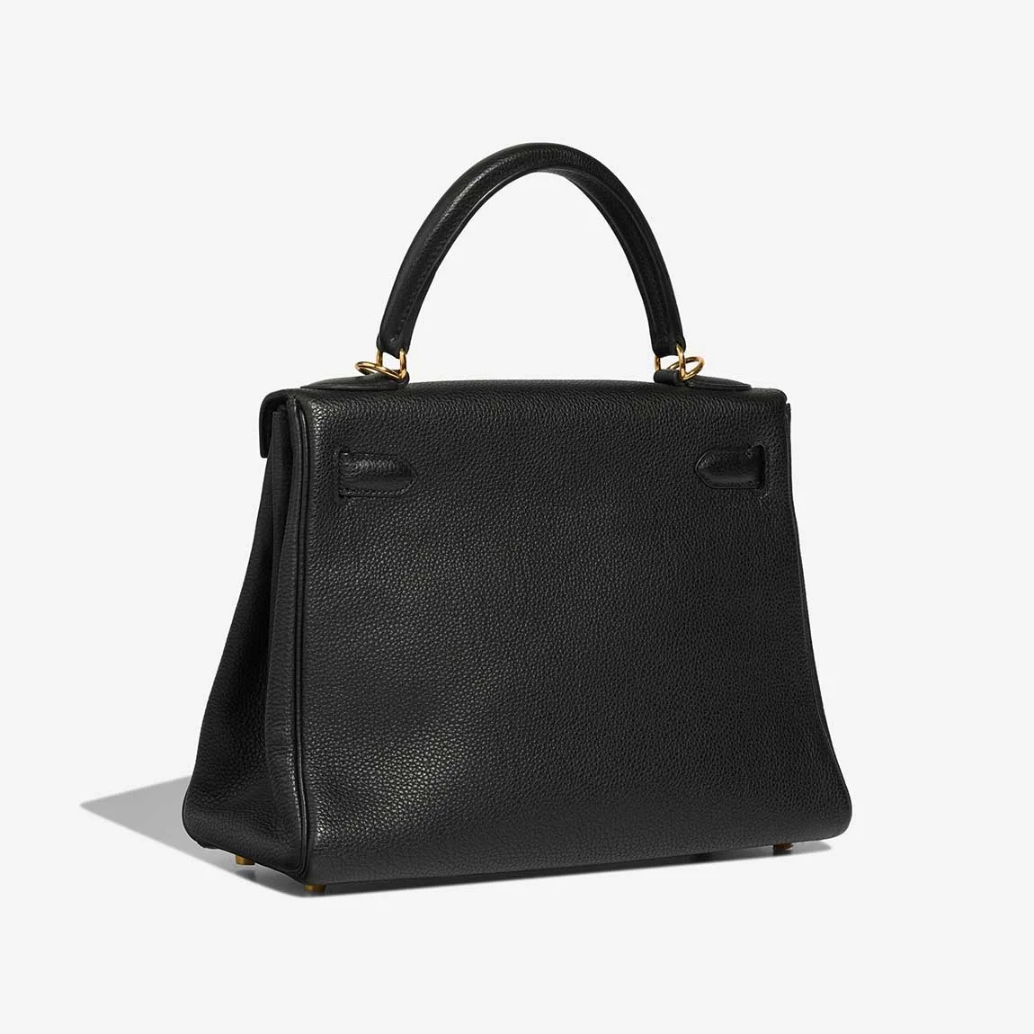 에르메스 켈리 28 르투르네 블랙 골드 하드웨어 (100% HAND MADE)