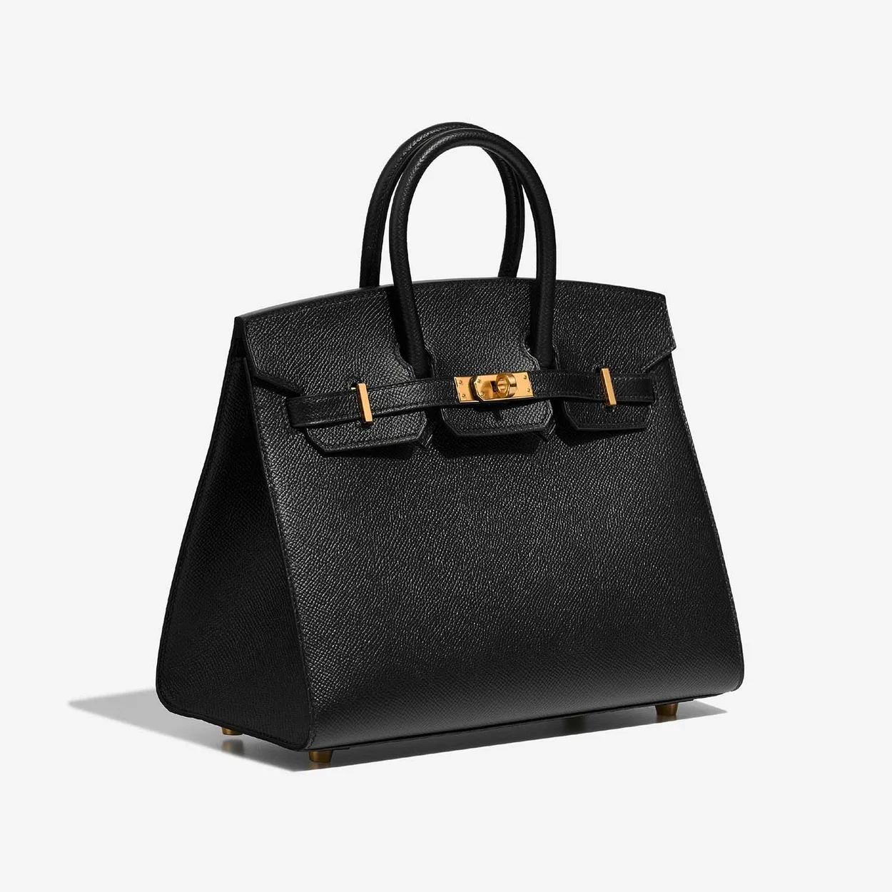 에르메스 버킨 25 셀리에 블랙 골드 하드웨어 (100% HAND MADE)