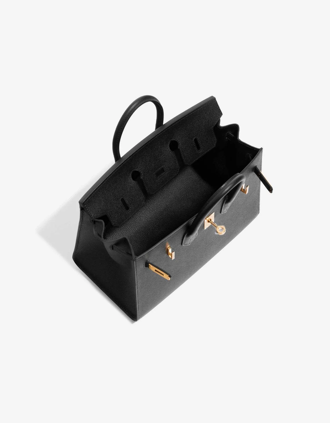 에르메스 버킨 25 셀리에 블랙 골드 하드웨어 (100% HAND MADE)