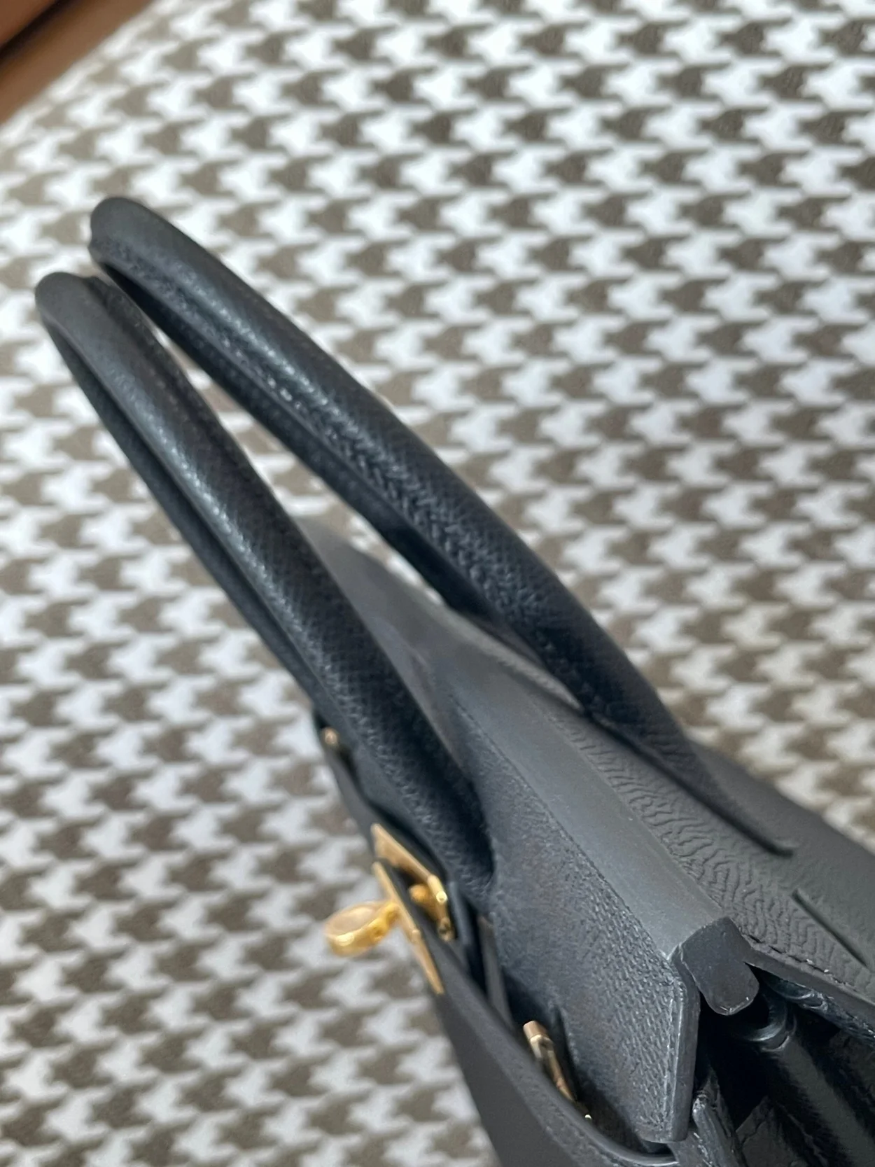 에르메스 버킨 25 셀리에 블랙 골드 하드웨어 (100% HAND MADE)