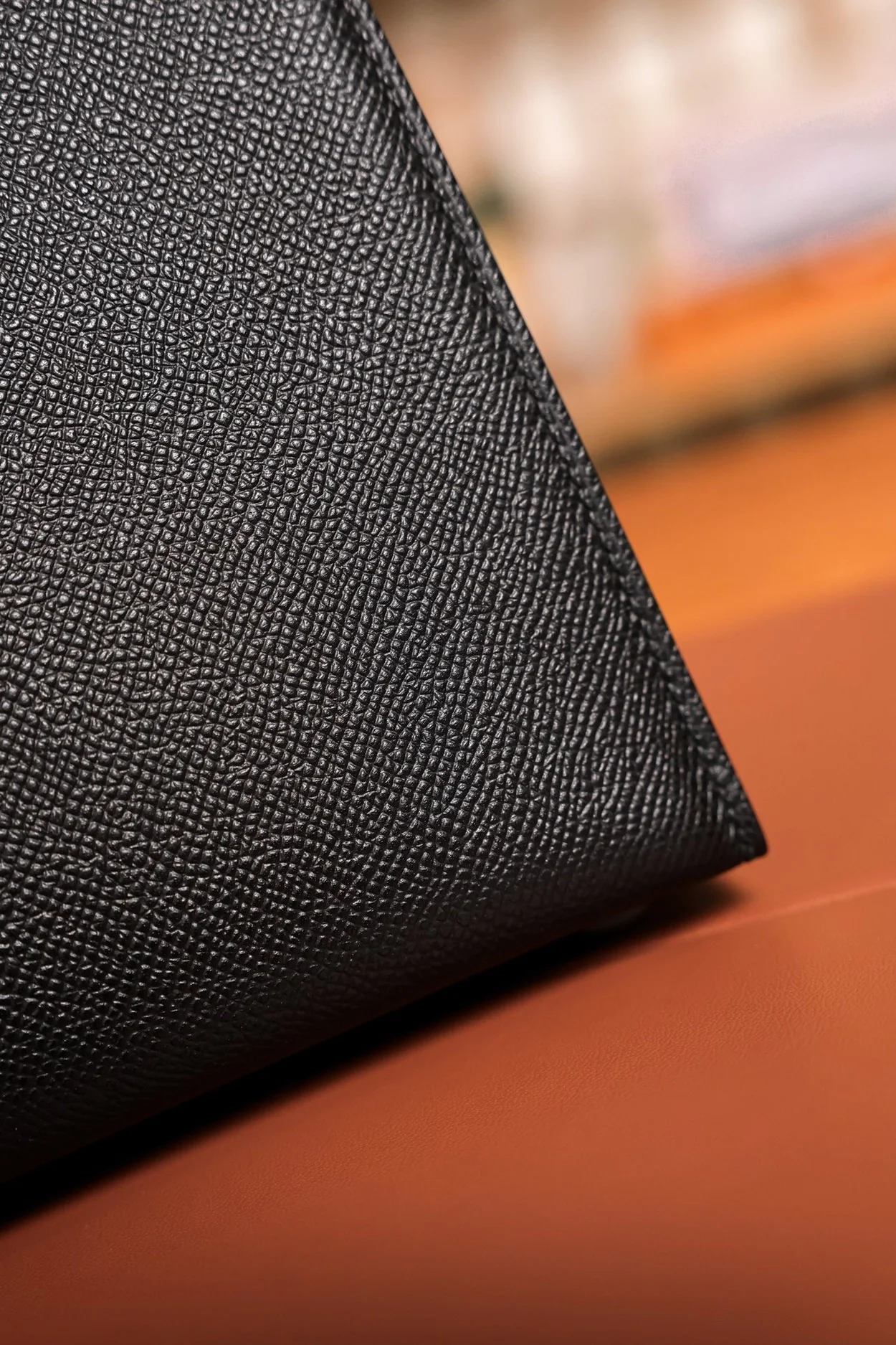 에르메스 켈리 28 셀리에 블랙 실버 하드웨어 (100% HAND MADE)