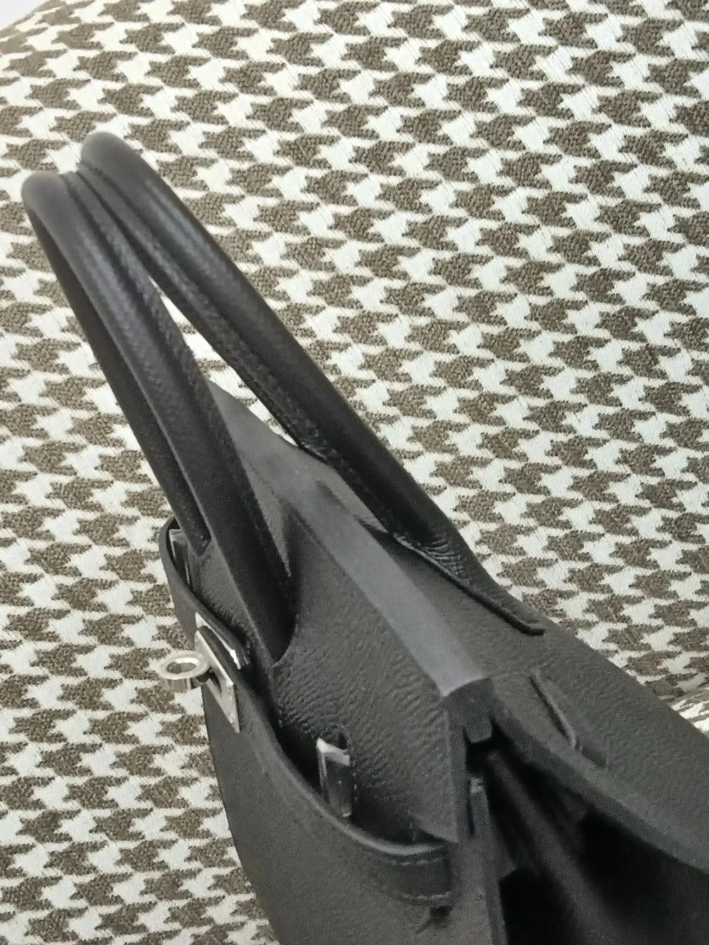 에르메스 버킨 25 셀리에 블랙 실버 하드웨어 (100% HAND MADE)