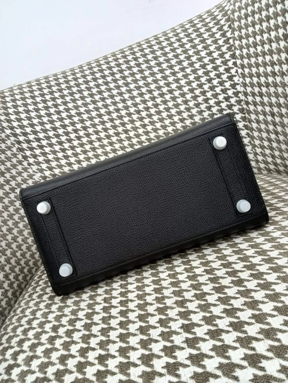 에르메스 버킨 25 셀리에 블랙 실버 하드웨어 (100% HAND MADE)