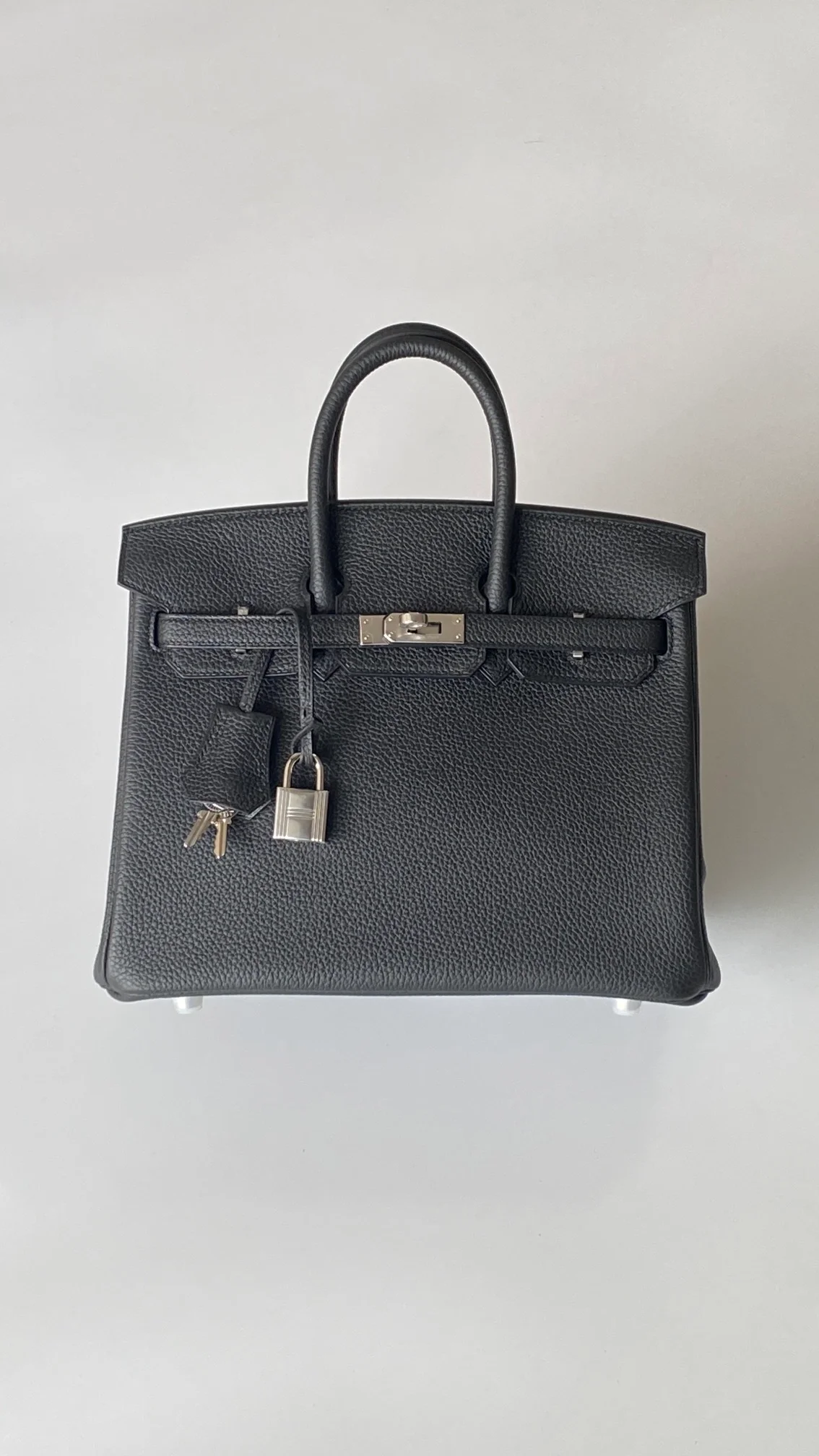 에르메스 버킨 30 르투르네 투톤 블랙 팔라듐 하드웨어 (100% HAND MADE)