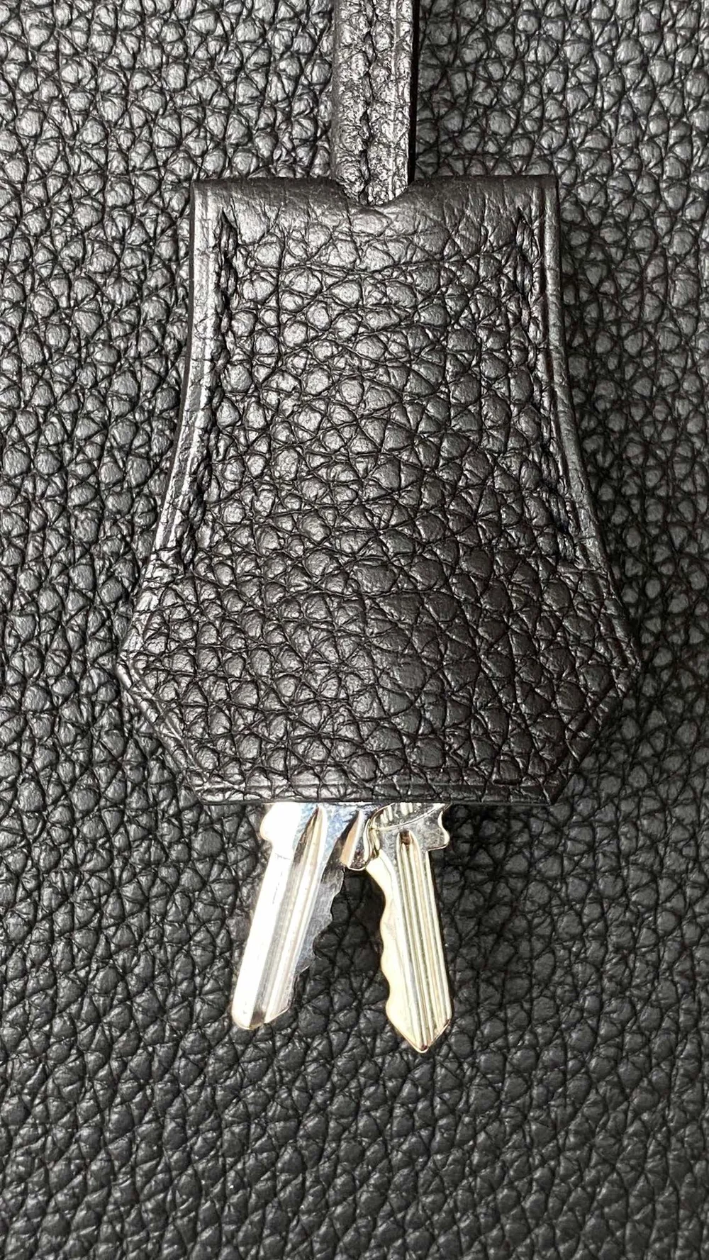 에르메스 버킨 30 르투르네 투톤 블랙 팔라듐 하드웨어 (100% HAND MADE)