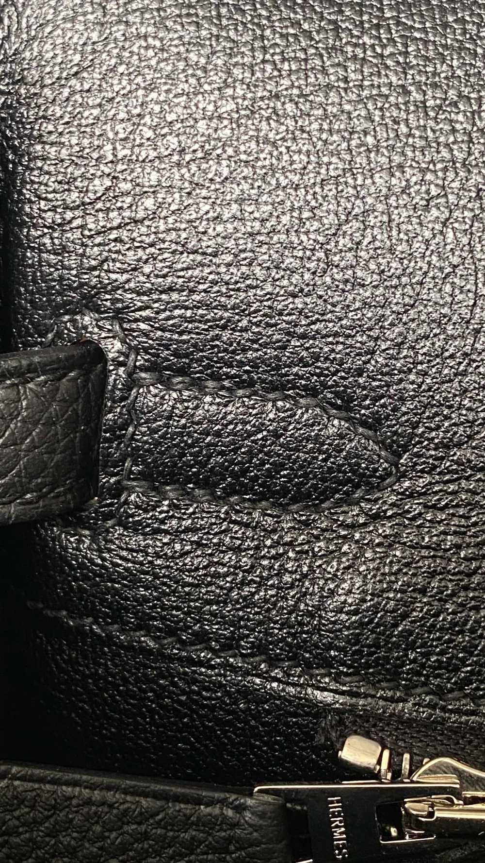 에르메스 버킨 30 르투르네 투톤 블랙 팔라듐 하드웨어 (100% HAND MADE)