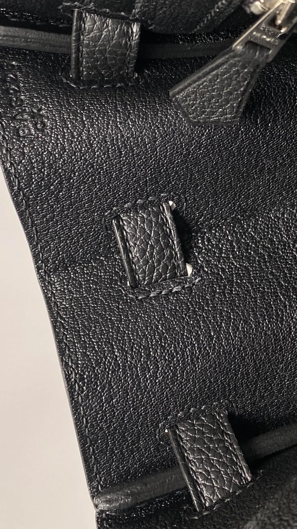 에르메스 버킨 30 르투르네 투톤 블랙 팔라듐 하드웨어 (100% HAND MADE)