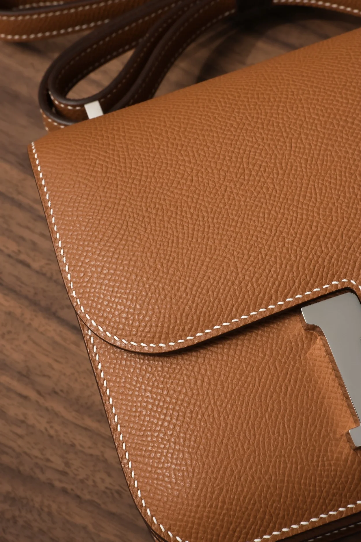 에르메스 콘스탄스 18 브라운 앱송 팔라듐 하드웨어 (100% HAND MADE)