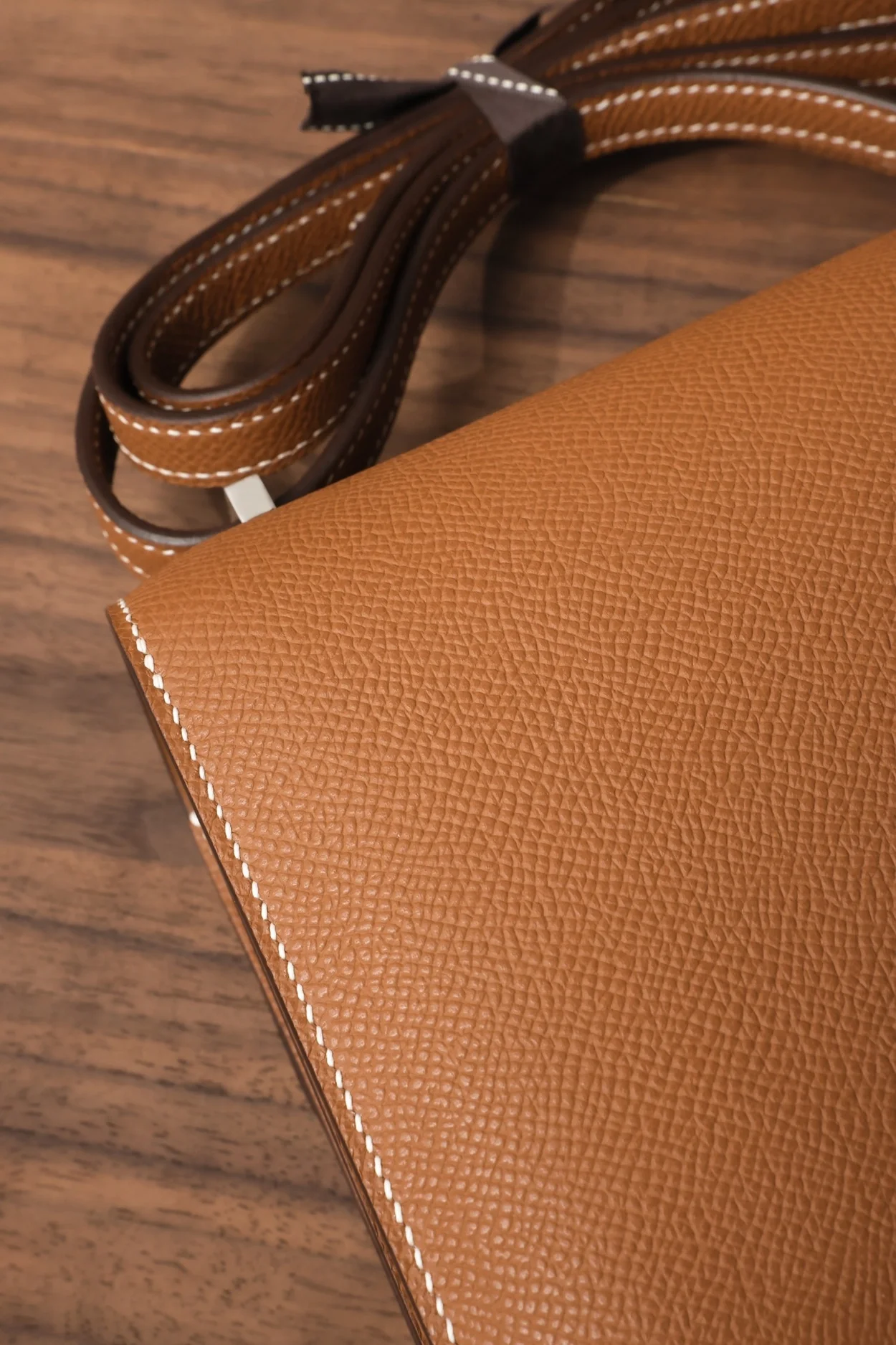 에르메스 콘스탄스 18 브라운 앱송 팔라듐 하드웨어 (100% HAND MADE)