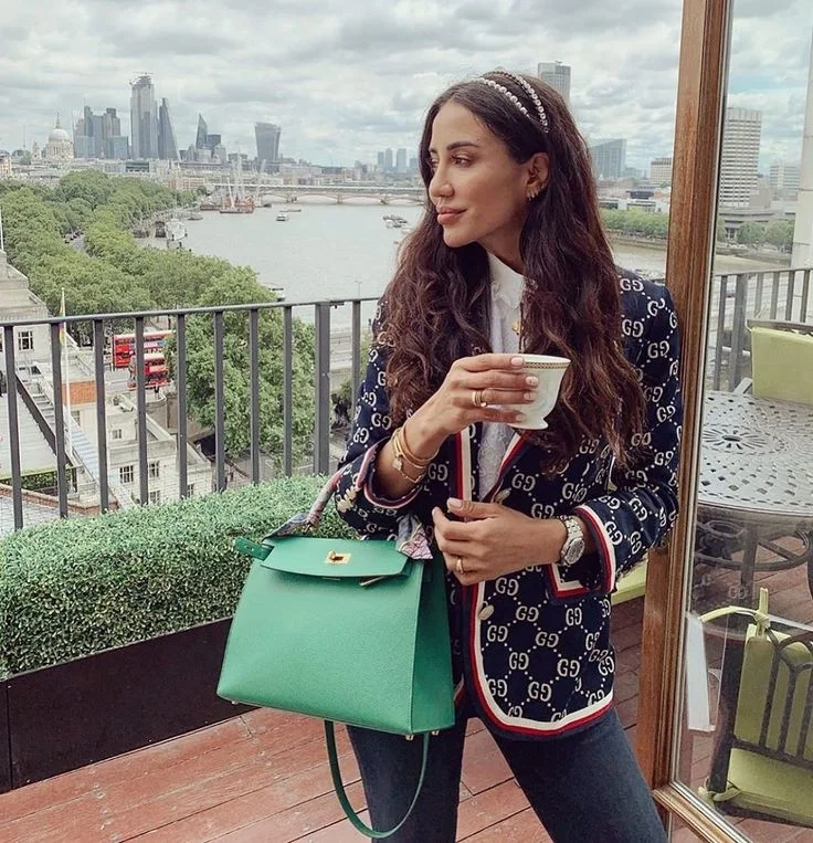 에르메스 켈리 28 셀리에 뱀부 그린 골드 하드웨어 (100% HAND MADE)