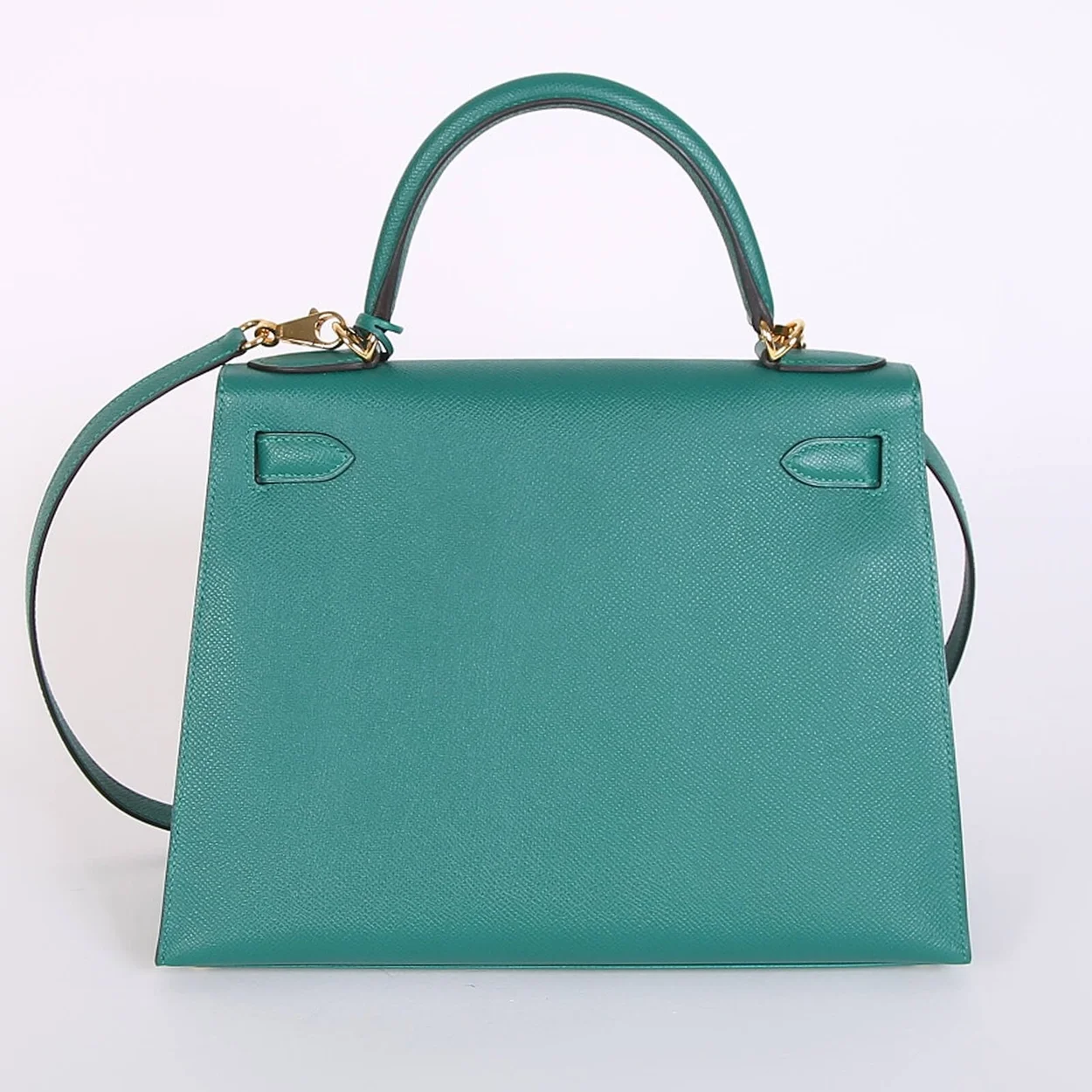 에르메스 켈리 28 셀리에 말라카이트 그린 골드 하드웨어 (100% HAND MADE)