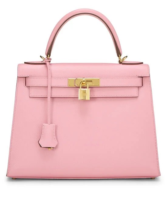 에르메스 켈리 28 셀리에 체리 블라썸 골드 하드웨어 (100% HAND MADE)