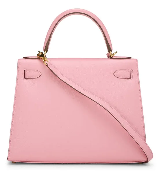 에르메스 켈리 28 셀리에 체리 블라썸 골드 하드웨어 (100% HAND MADE)