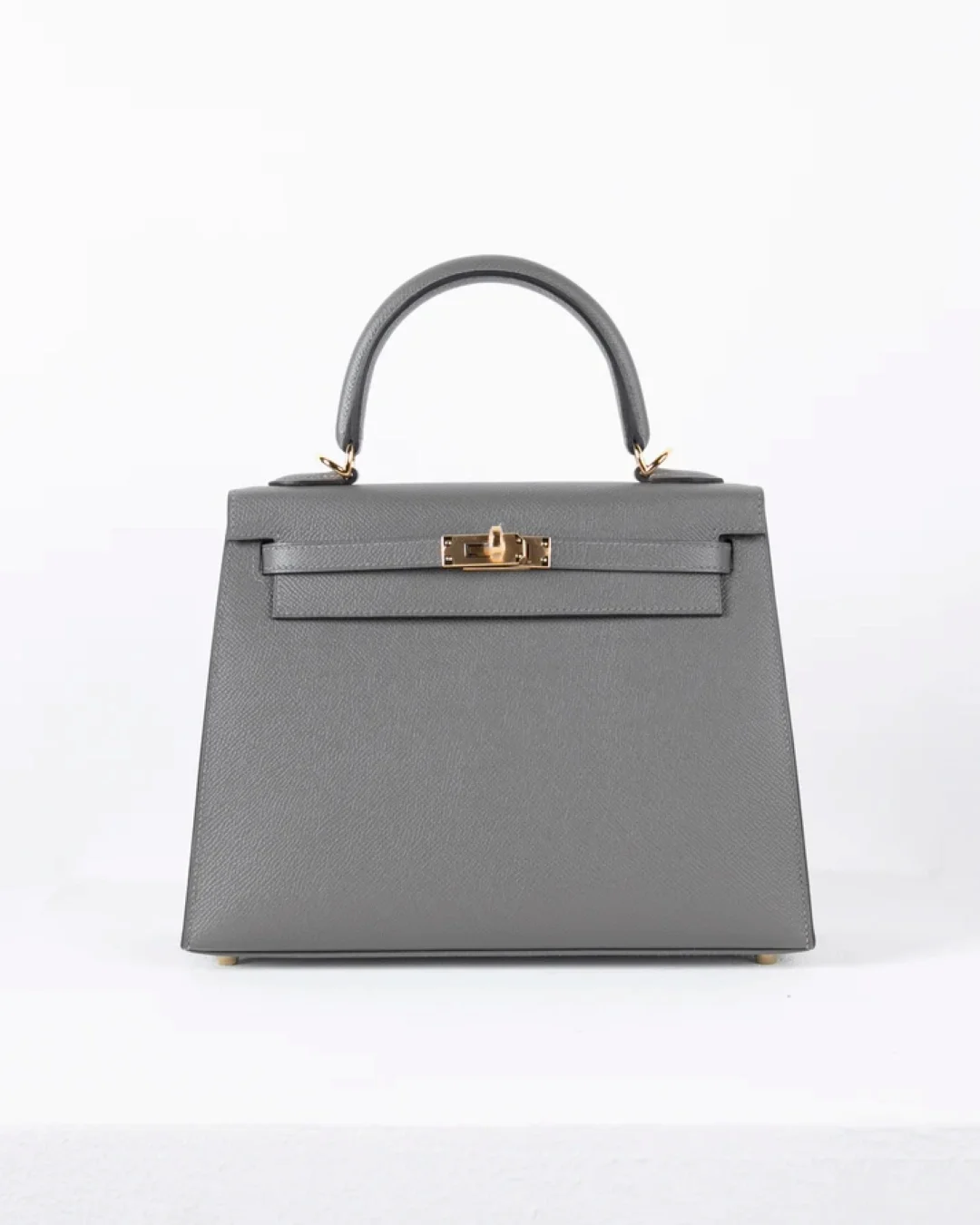 에르메스 켈리 25 셀리에 그레이 골드 하드웨어 (100% HAND MADE)