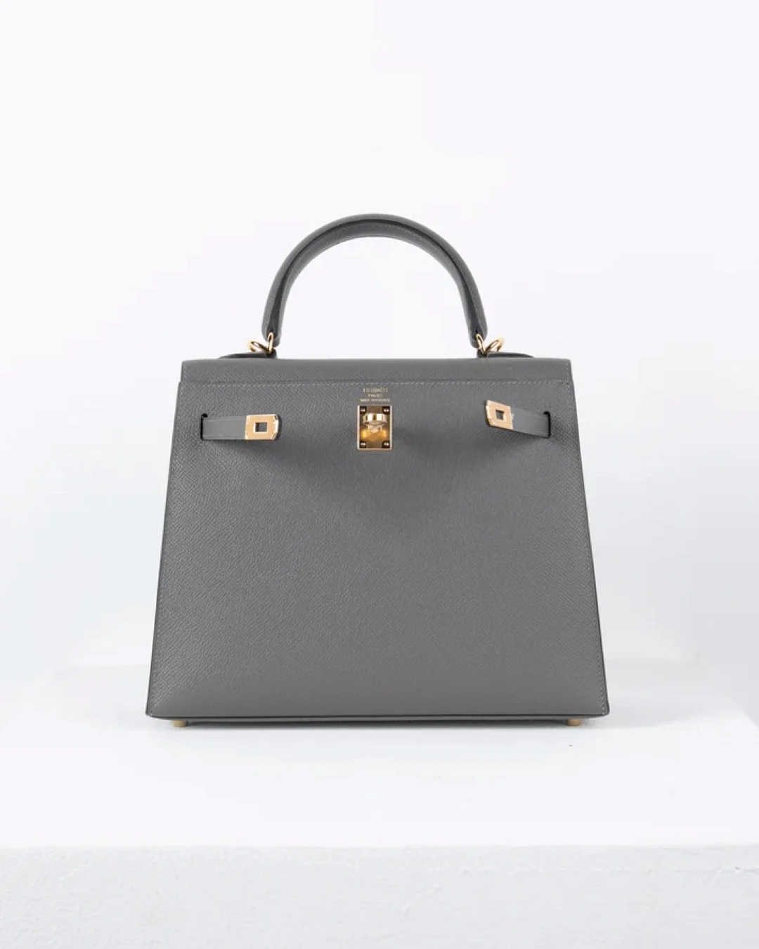 에르메스 켈리 25 셀리에 그레이 골드 하드웨어 (100% HAND MADE)