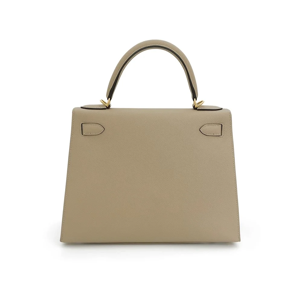 에르메스 켈리 25 셀리에 트렌치 골드 하드웨어 (100% HAND MADE)