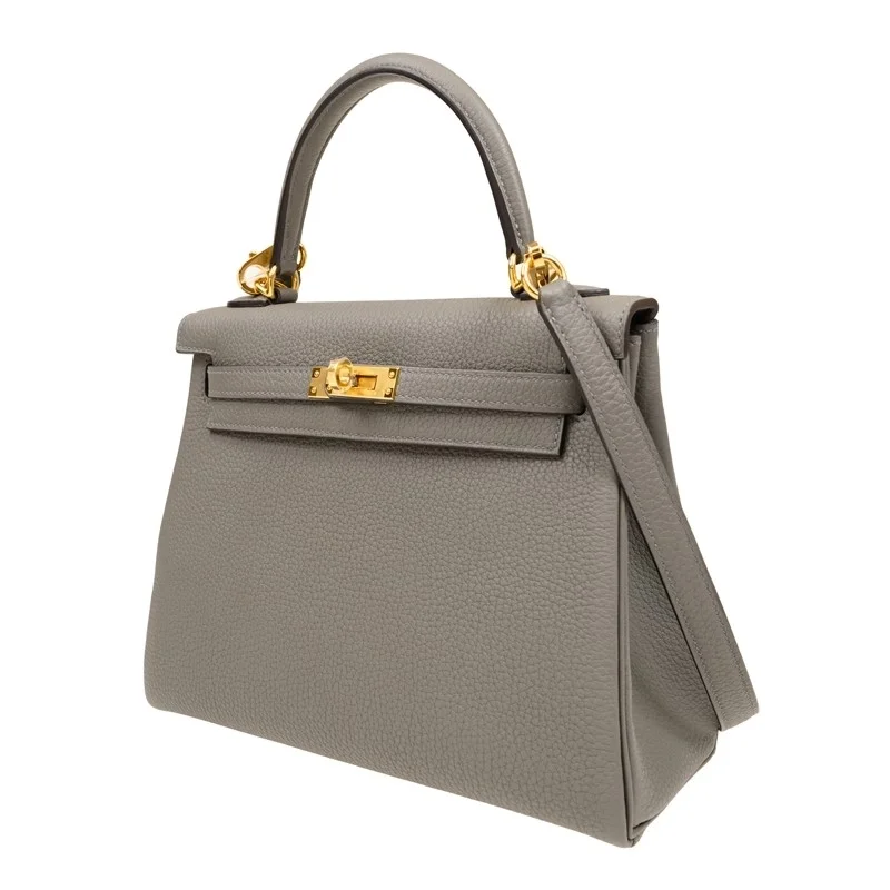 에르메스 켈리 25 르투르네 아스팔트 그레이 골드 하드웨어 (100% HAND MADE)