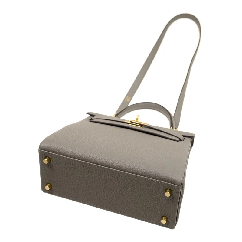 에르메스 켈리 25 르투르네 아스팔트 그레이 골드 하드웨어 (100% HAND MADE)