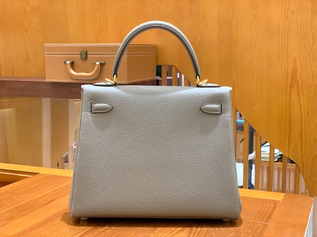에르메스 켈리 25 르투르네 아스팔트 그레이 골드 하드웨어 (100% HAND MADE)