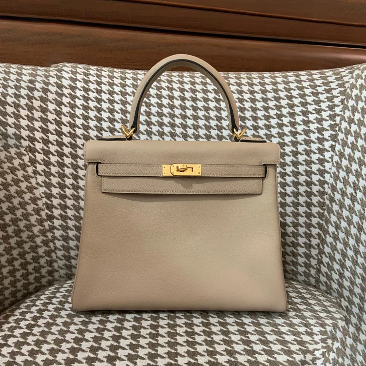 에르메스 켈리 25 르투르네 스위프트 트렌치 골드 하드웨어 (100% HAND MADE)