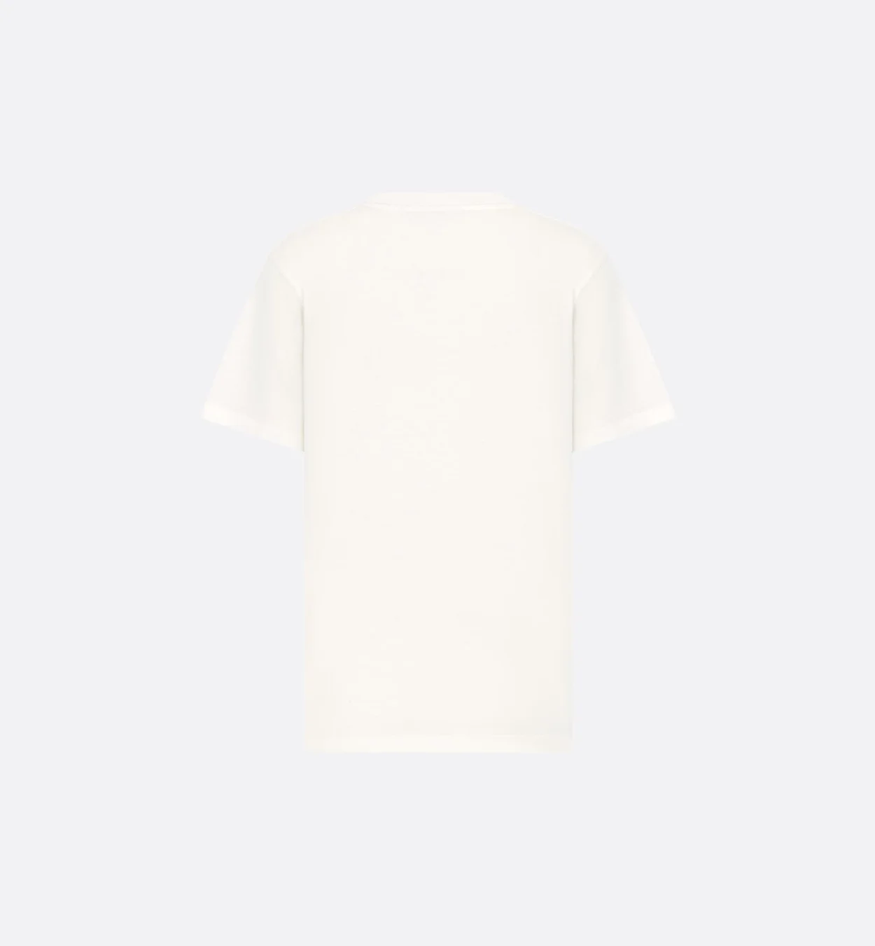 디올 코튼 린넨 저지 스톤워싱 티셔츠 화이트