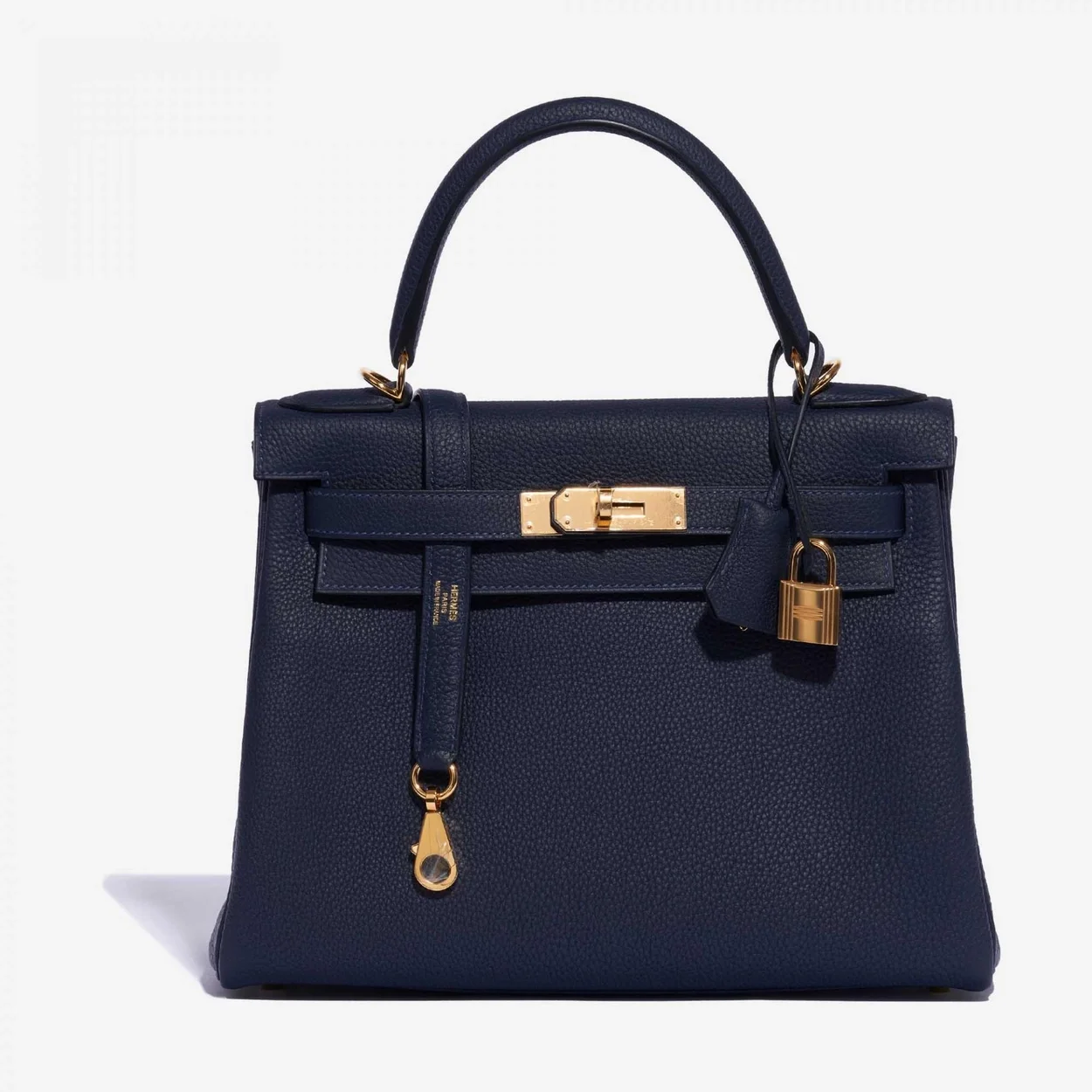 에르메스 켈리 28 르투르네 blue nuit 골드 하드웨어 (100% HAND MADE)