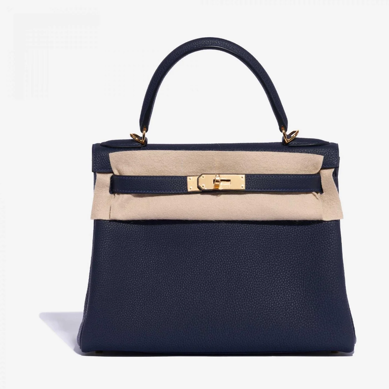 에르메스 켈리 28 르투르네 blue nuit 골드 하드웨어 (100% HAND MADE)