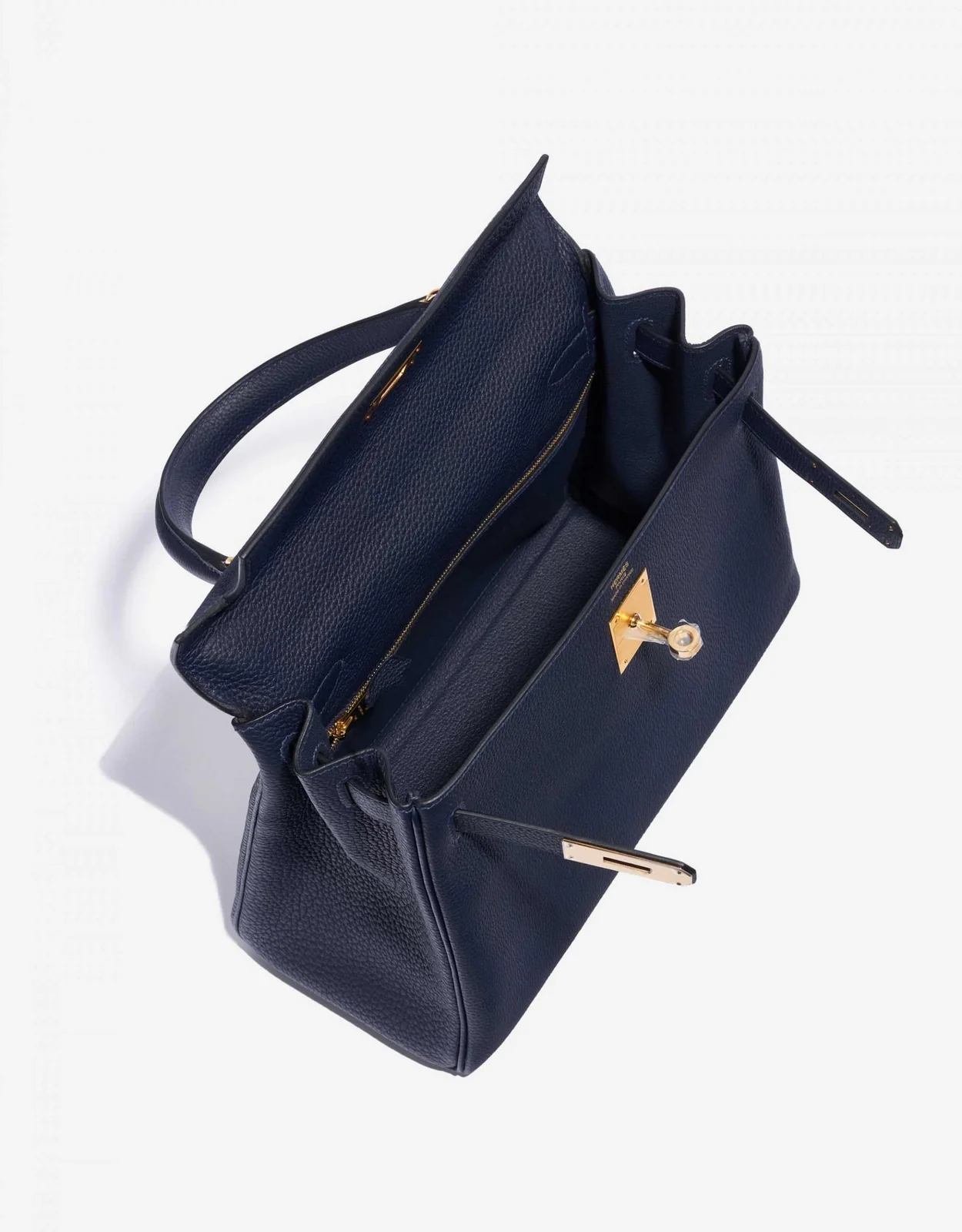 에르메스 켈리 28 르투르네 blue nuit 골드 하드웨어 (100% HAND MADE)