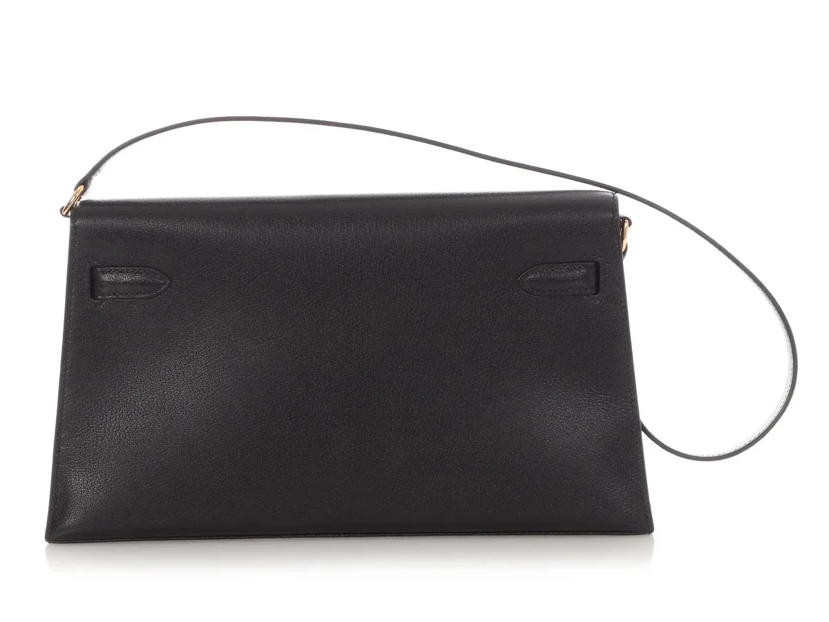 에르메스 켈리 엘란 블랙 골드/실버 (100% HAND MADE)