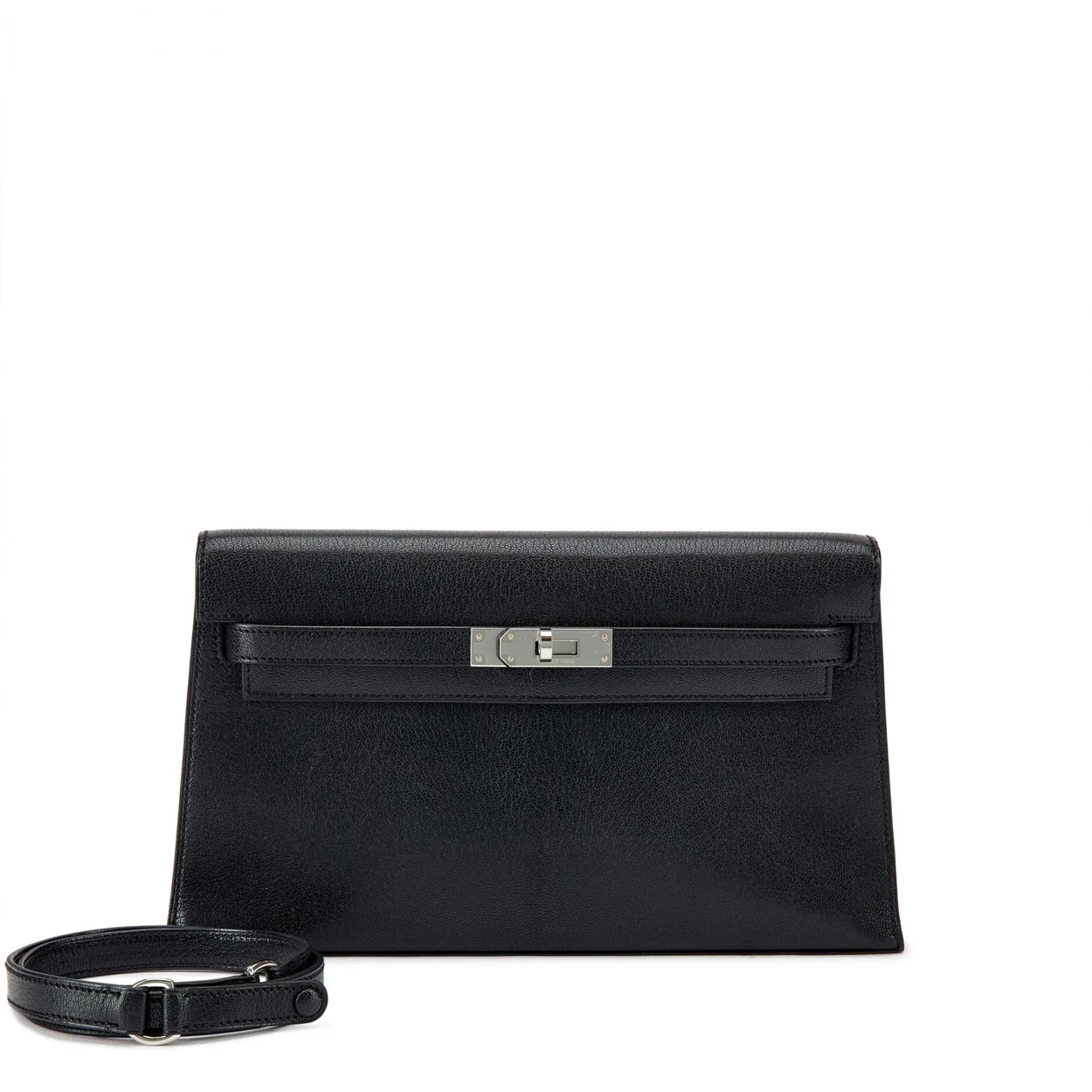 에르메스 켈리 엘란 블랙 골드/실버 (100% HAND MADE)