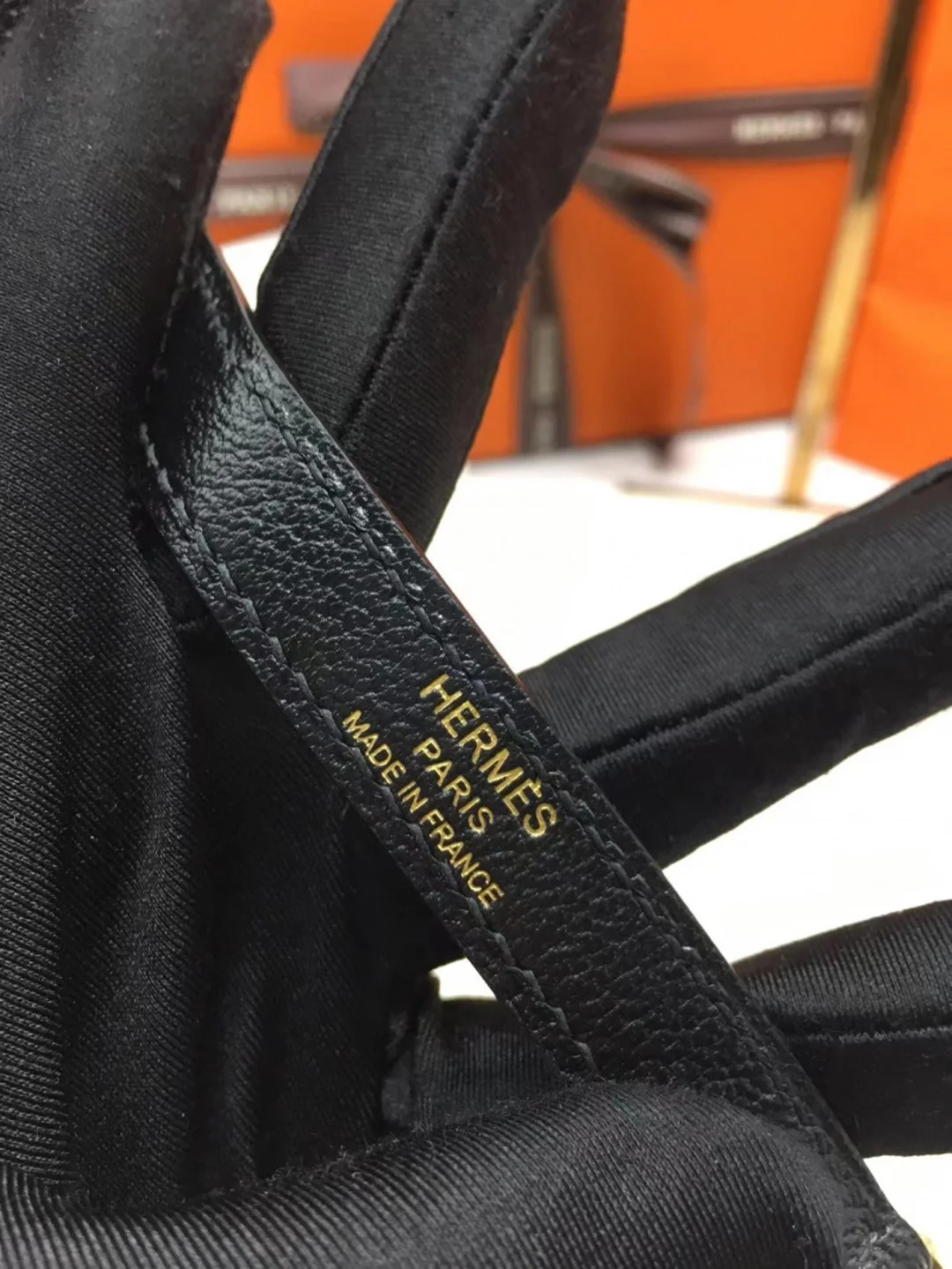 에르메스 켈리 엘란 블랙 골드/실버 (100% HAND MADE)